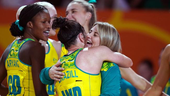 Marinkovich led the Diamonds to Commonwealth Games gold. Picture: Getty Images