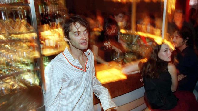 Nic Brunner designer of the Family Nightclub, in Fortitude Valley in the Lounge bar in 2003. Picture: Adam Smith