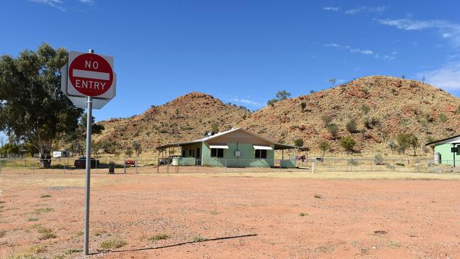 A view of houses in the Hidden Valley Town Camp, located on the outskirts of Alice Springs. Picture: Dan Peled