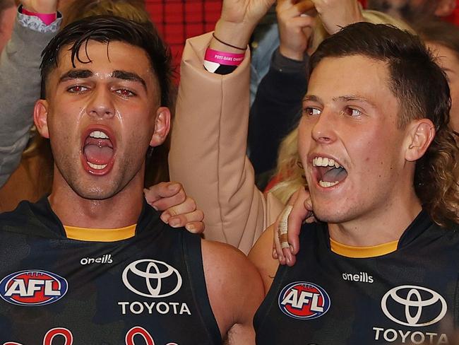 Rachele’s moments of magic have been a staple of the Crows’ season so far. (Photo by Sarah Reed/AFL Photos via Getty Images)