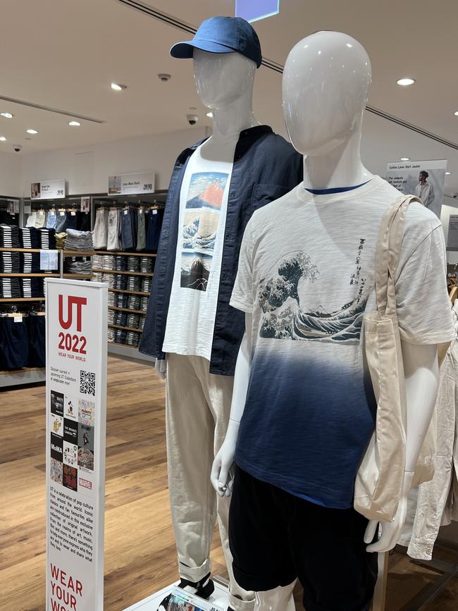 Uniqlo Adelaide store. Picture: Anna Vlach