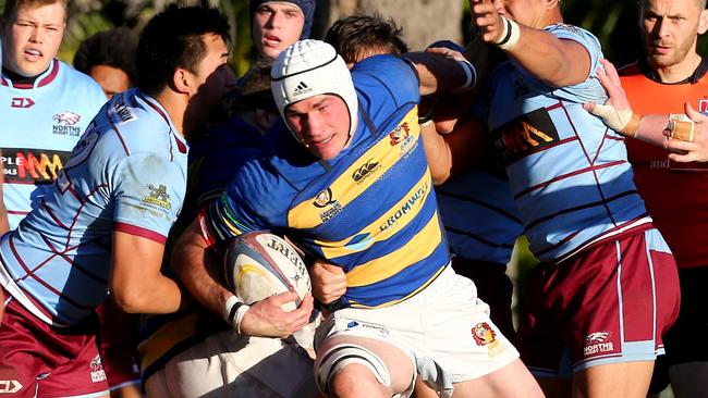 Former Australian Wallabies player Ben Mowen has answered an SOS from his local rugby club Easts to play against Norths. Picture AAP/David Clark