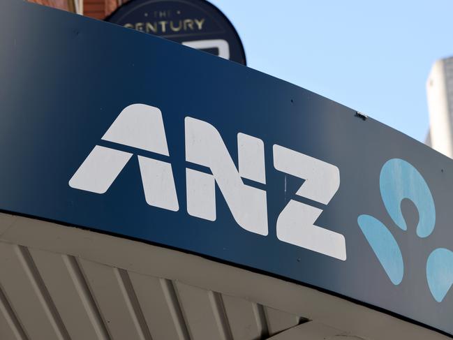 SYDNEY, AUSTRALIA - NewsWire Photos MARCH 30, 2023: ANZ Bank signage on a branch on George Street in the Sydney CBD.Picture: NCA NewsWire / Damian Shaw