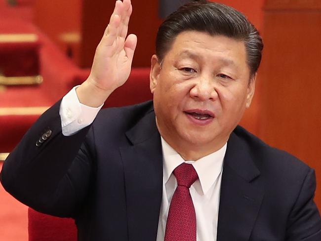 BEIJING, CHINA - OCTOBER 24:  Chinese President Xi Jinping vote at the closing of the 19th Communist Party Congress at the Great Hall of the People on October 24, 2017 in Beijing, China. The 19th CPC National Congress is going to run 7 days and a new central committee of CPC will be produced.  (Photo by Lintao Zhang/Getty Images)