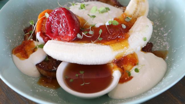 French toast at the Jam Pantry. Photo AAP/ Ric Frearson