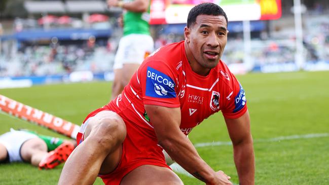 Tautau Moga will kit up for Western Suburbs Devils in 2024. (Photo by Mark Nolan/Getty Images)