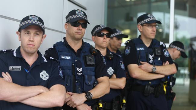 The State election campaign on the Gold Coast today turns to policing. Picture Glenn Hampson