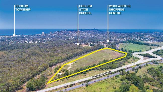 39 Barns Lane, Coolum Beach has hit the market after Bunnings Warehouse's failed lengthy bid to develop the site. Savills has launched a national campaign for the large parcel of land.