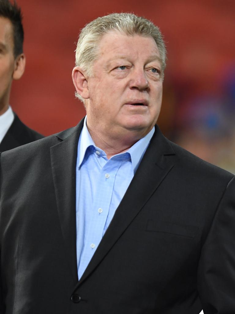 Phil Gould hit back at the bizarre drone rumours. Pic: NRL Photos