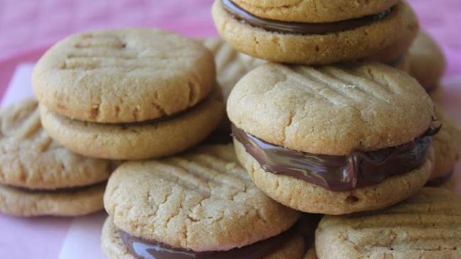 Nutella and peanut butter yo-yos. Picture: Kidspot.