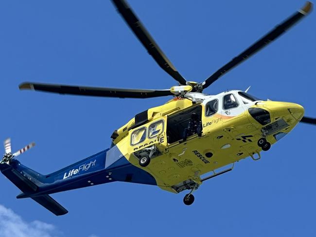 Motorbike rider airlifted following serious crash north of Gympie