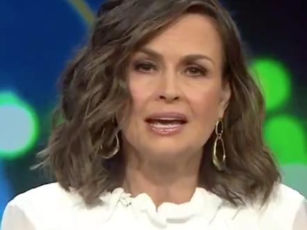 Network Ten journalist Tegan George speaking with The Project co-host Lisa Wilkinson on March 26, 2021. Source: Twitter.