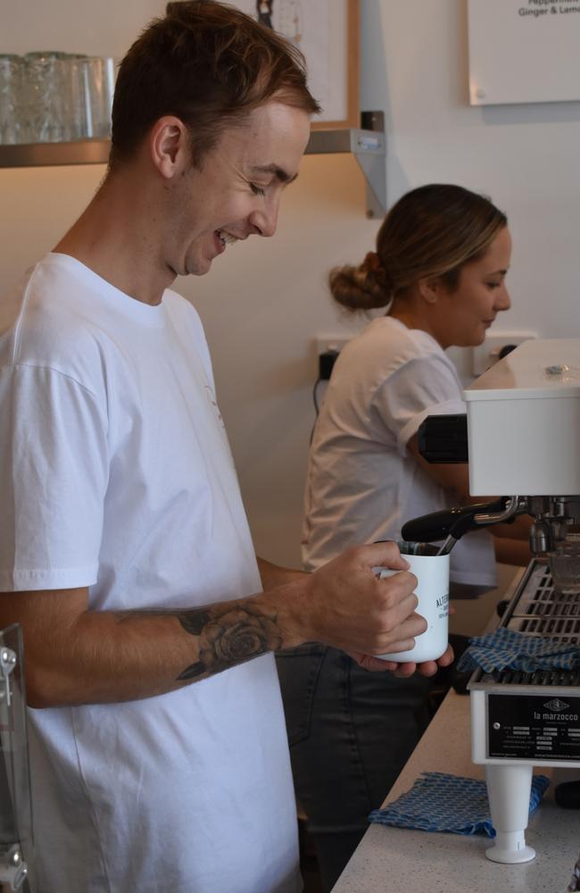Dylan and Adele Lattimore have opened a new coffee shop in Northern Beach called The Common Room.