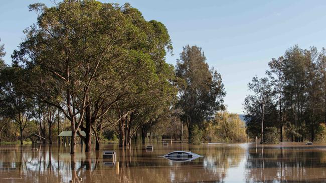 Flood watches and warnings have been issued for areas in Victoria and Tasmania. Picture: NewsWire / Flavio Brancaleone