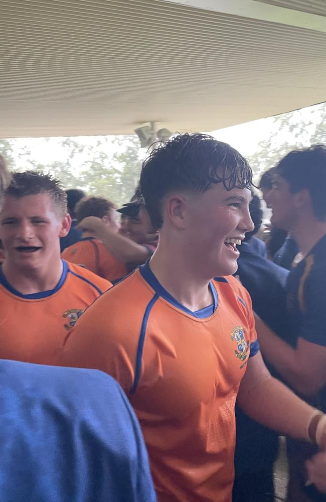 Josh Heinrich, the Ashgrove hooker, was all smiles after round 1.