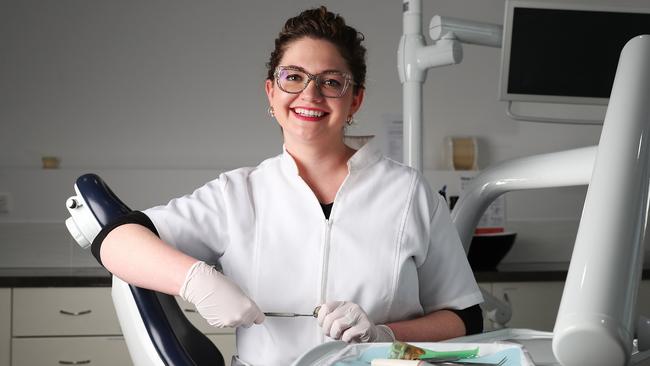 Dr Shannon Astill who is at City Dental in New Town. Picture: NIKKI DAVIS-JONES