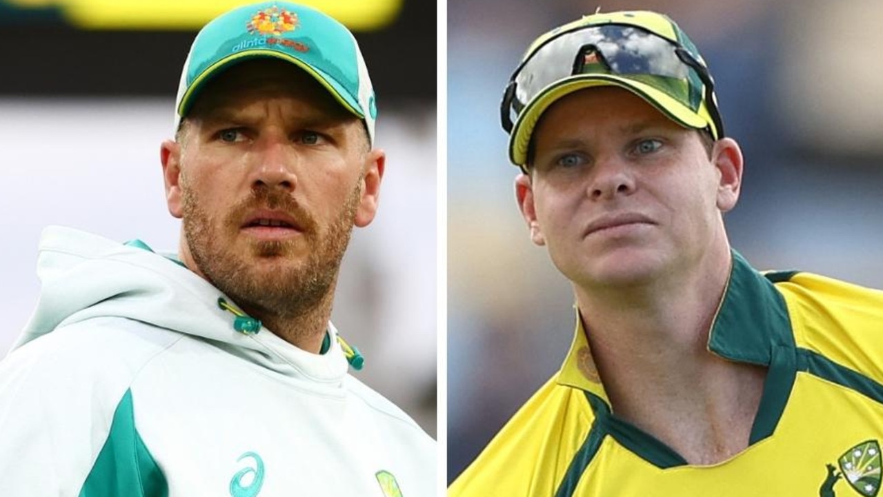 Aaron Finch and Steve Smith.