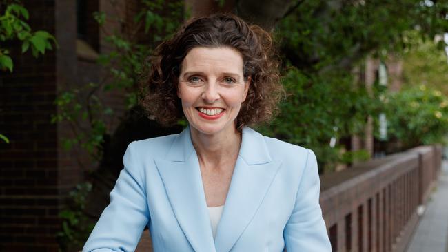 25-02-2025 - Allegra Spender MP, member for Wentworth, poses for a portrait after canvassing voters in Bondi. Spender is expected to retain her seat in the upcoming Federal election. Picture: Max Mason-Hubers / The AustralianÃ