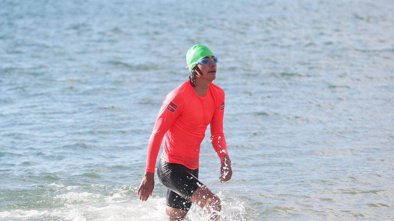 Australia Day Ocean Swim at Kingston Beach. Picture: Nikki Davis-Jones