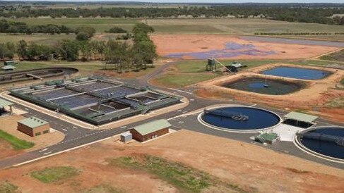 Dubbo sewage treatment plan. Picture: Dubbo Regional Council