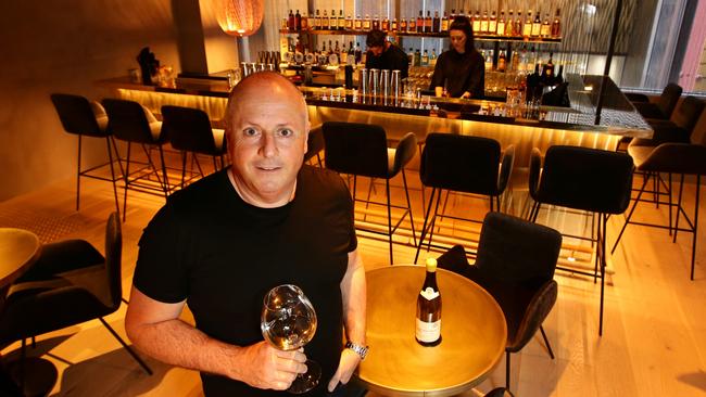 Chris Lucas in his new Japanese-inspired diner, Kisume. Picture: Andrew Tauber