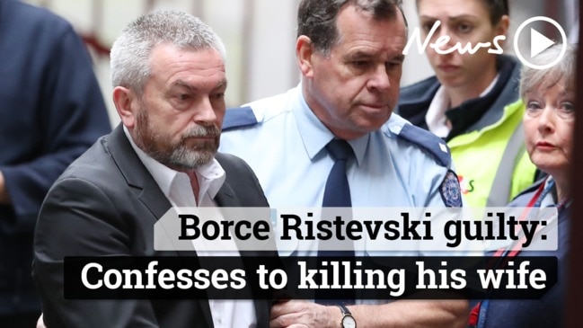 Borce Ristevski confesses to killing wife