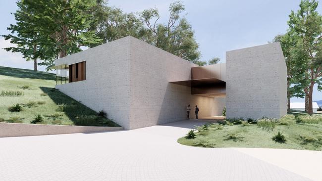 New images of a proposed art gallery in Hahndorf have been released with an application to build submitted to Planning SA