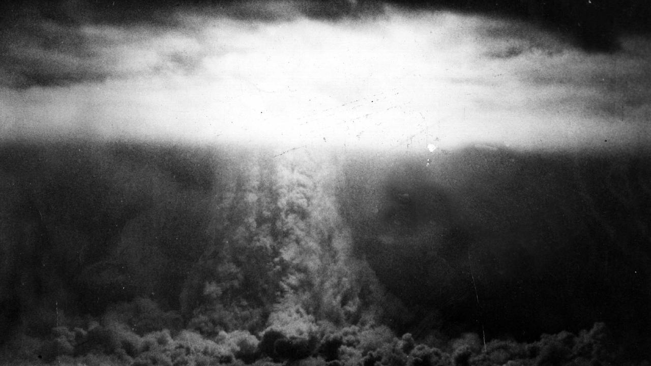 Fourth atom bomb test at Maralinga in 1956.