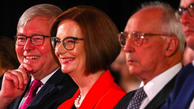 Kevin Rudd, Julia Gillard and Paul Keating.