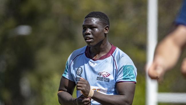 Norths rugby played GPS in colts one. PICTURE BRENDAN HERTEL, QRU