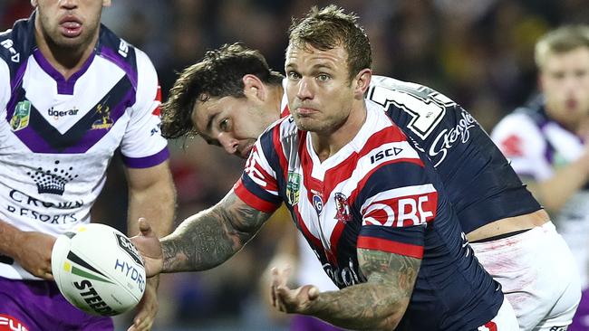 Sydney Roosters captain Jake Friend has broken his hand at training.