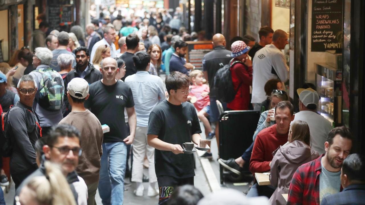 Australian businesses are reaching breaking points at rates not seen since the Covid-19 pandemic. Picture: NewsWire / David Crosling