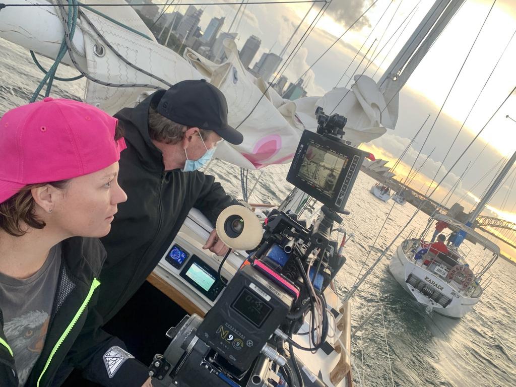 During a three-day shoot at sea, ‘dozens’ of crew members got sick.