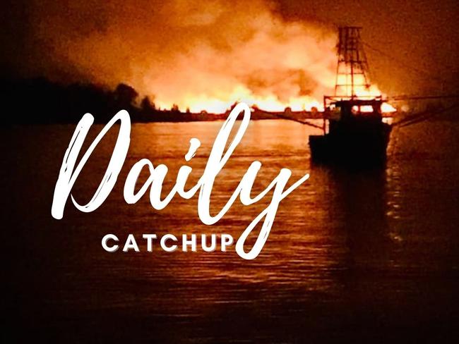 Congratulations to Paola Sisson for winning this week's Cover Image competition for their photo of a fishing trawler against a cane fire backdrop.