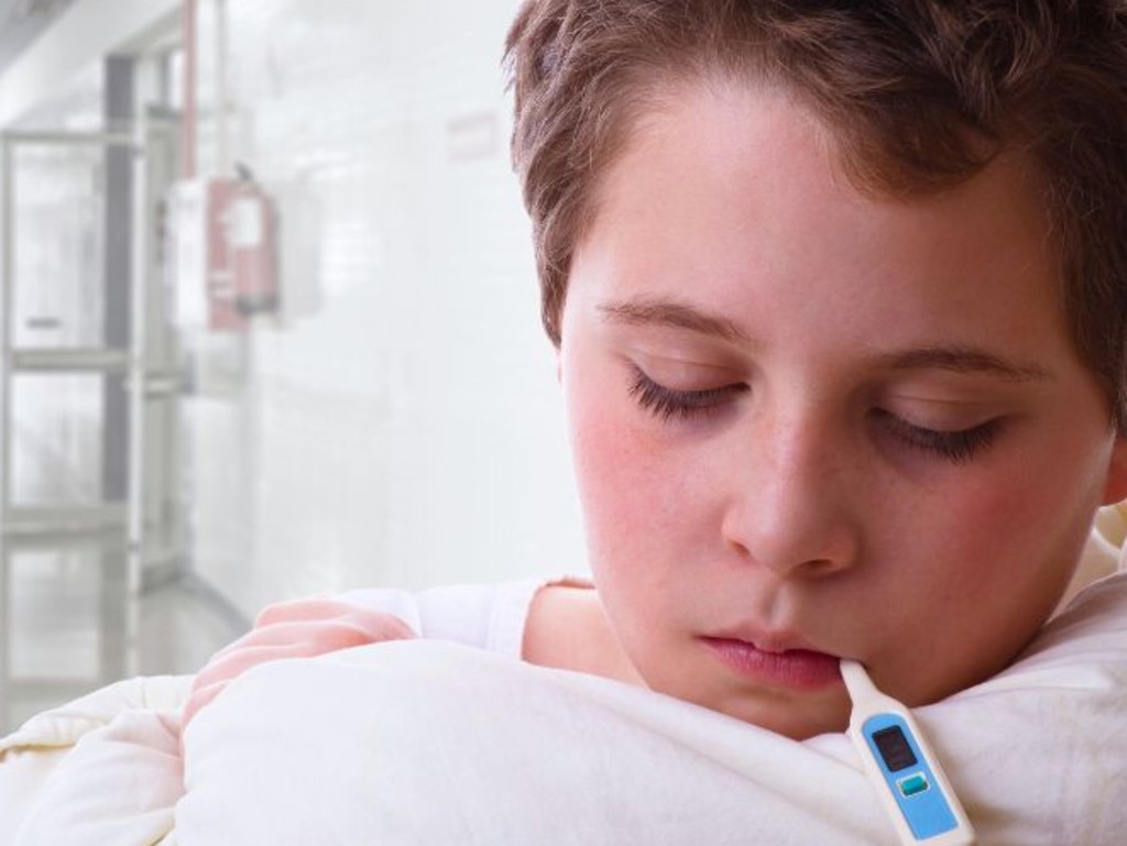 Kids can get seriously unwell from the flu.