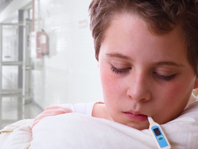 Kids can get seriously unwell from the flu.