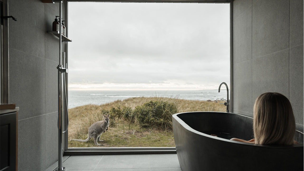 <h2>9. Kittawa Lodge, King Island</h2><p>King Island, in the west of Bass Strait, is remote. But that&rsquo;s part of the appeal, and it means you&rsquo;ll likely have most of it to yourself when you check in to <a href="https://kittawalodge.com/" target="_blank" rel="noopener">Kittawa Lodge</a>. On a secluded, oceanfront expanse, the property comprises two one-bedroom lodges, entirely off-grid. Gourmet Tassie produce is provided so you can prepare your own meals. Or call in a private chef to cook up a feast of Southern Ocean rock lobster, greenlip abalone and oysters from the waters you overlook. Diversions range from watching the nightly fairy penguin parade to hiking, surfing, or teeing off at a world-class golf course.</p><p class="button-common"><a title="Book now" href="https://kittawalodge.com/" target="_blank" data-cta="Book now" data-editable="true">Book now</a></p>