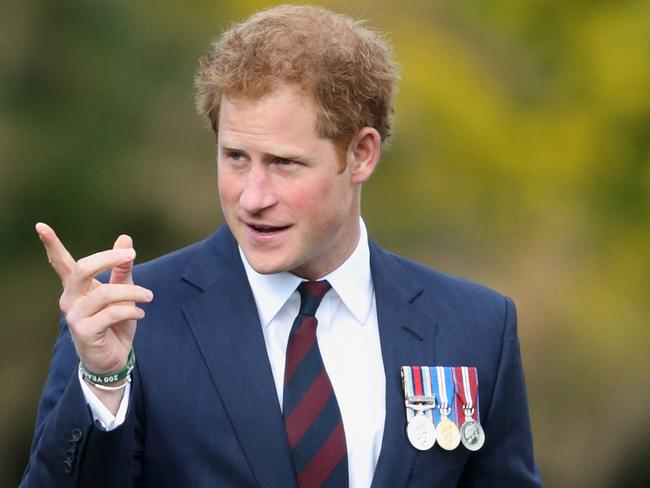 LONDON, UNITED KINGDOM - JUNE 09: (EMBARGOED FOR PUBLICATION IN UK NEWSPAPERS UNTIL 48 HOURS AFTER CREATE DATE AND TIME) Prince Harry and Prince Charles, Prince of Wales attend the Gurkha 200 Pageant at the Royal Hospital Chelsea on June 9, 2015 in London, England. (Photo by Max Mumby/Indigo/Getty Images)