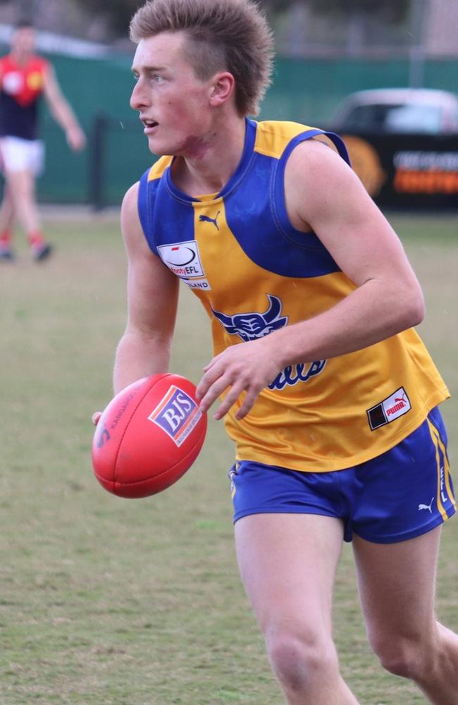 Noble Park first-gamer Lachie Quaife.