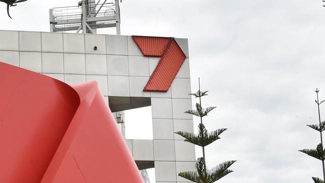 MELBOURNE, AUSTRALIA - NewsWire Photos OCTOBER 18TH, 2021: Exterior of Channel Seven, Docklands, Melbourne. Seven West Kerry Stokes-backed media firm Seven West is taking global convenience chain 7-Eleven to court to try to prevent the company from using 'SEVEN' branding. Picture : NCA NewsWire / Nicki Connolly