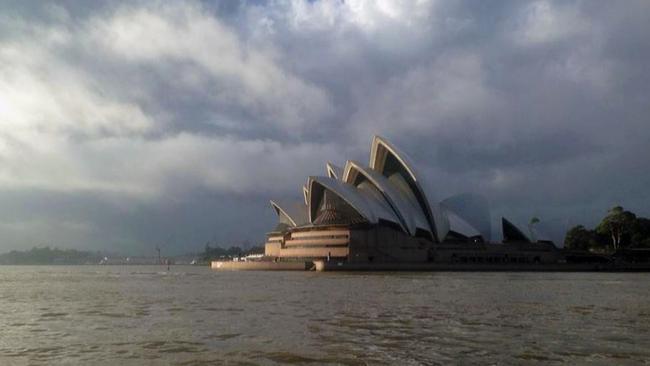 The skies have brightened over Sydney and most ferries are running again. Picture: Danny Wheeler