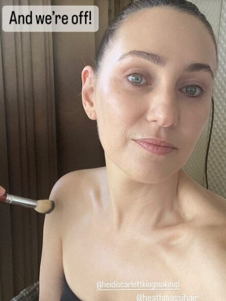 Zoe Foster Blake shared her Logies beauty routine. Picture: Instagram