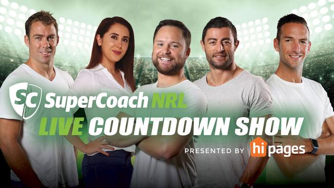 SuperCoach NRL Countdown Show will help you get that prized top eight spot.