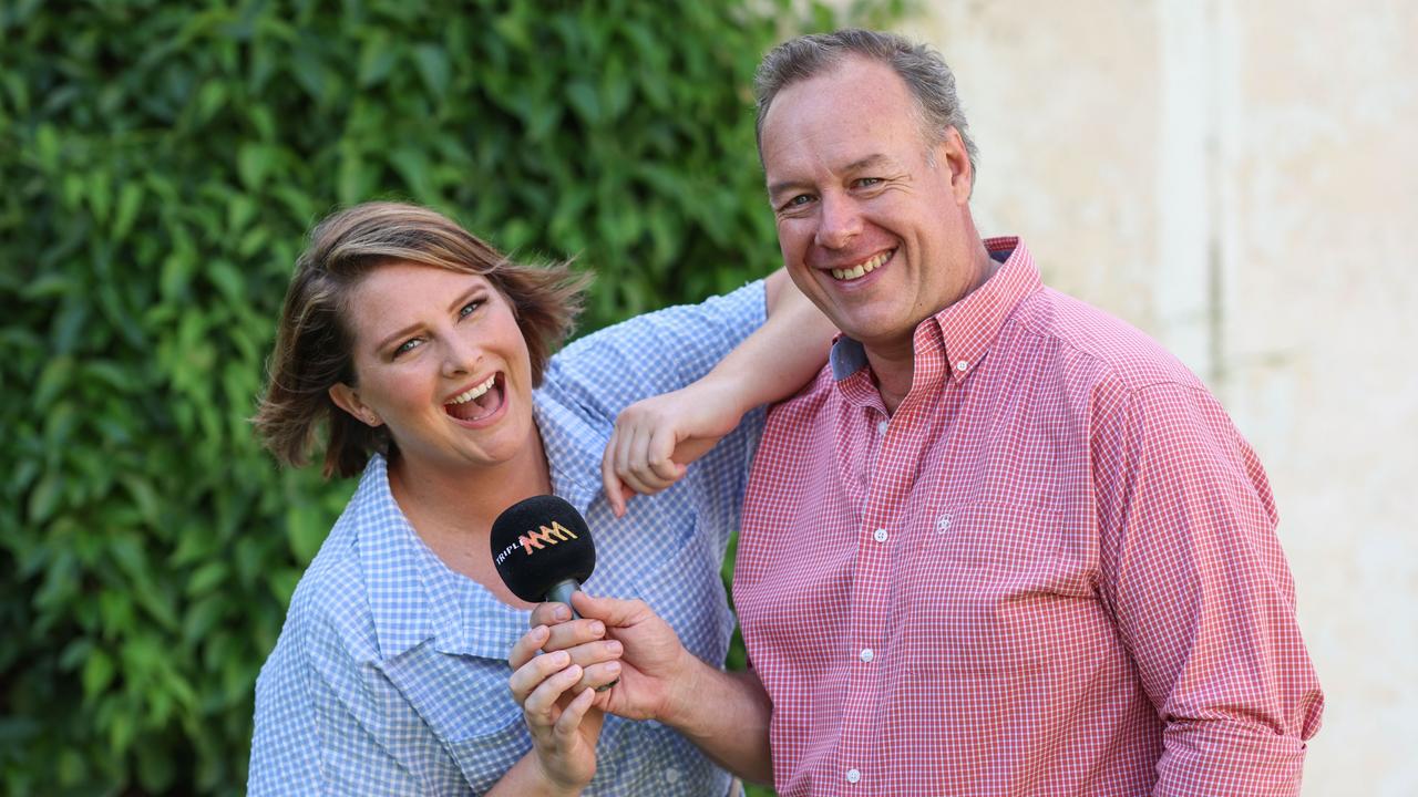 Triple M host Ben Dobbin (right) wasn’t a fan of the dance.