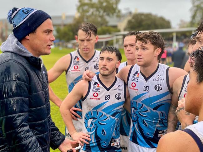 Nathan Grima has his Glenunga side clicking as division one finals approach. Picture: Glenunga Football Club