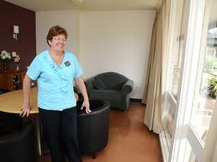 Grafton Whiddon Group director of care Mary Griffin in the palliative care room which will be renovated. Photo JoJo Newby / The Daily Examiner. Picture: Jojo Newby