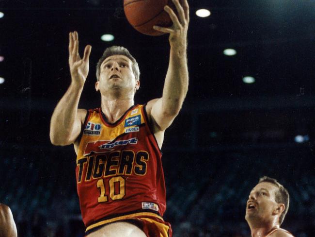 Andrew Gaze has a remarkable seven MVP awards. Picture: Herald Sun