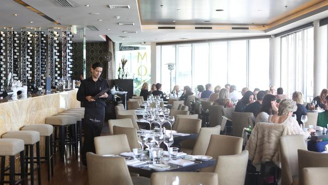 Glass Dining &amp; Lounge Bar owner Pat Gennari has praised the planned upgrades to Marina Mirage. Picture: Russell Shakespeare