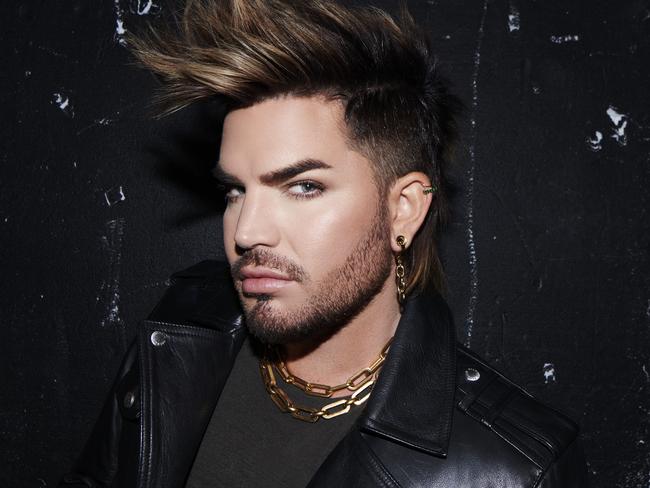 New coach Adam Lambert has praised Australian talent and artists. Picture: Seven