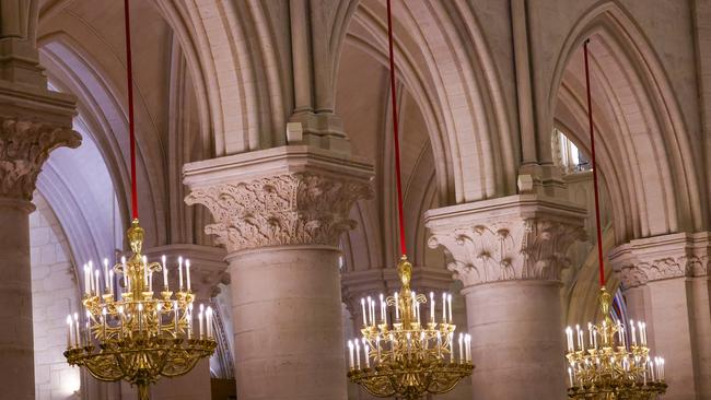 Centuries of grime have been removed from the stone work. Picture: Getty Images